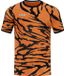 Jako Animal Shirt Korte Mouw Heren - Zwart / Fluo Oranje | Maat: M