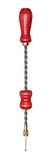 Pebaro 39S Drillboor met houten handvat, rood