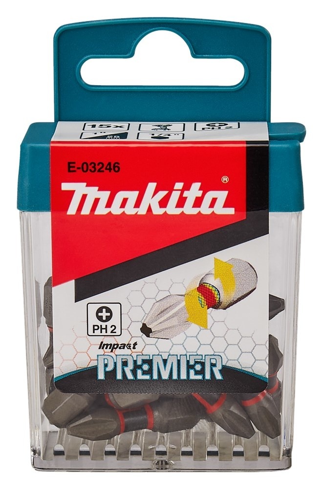 Makita Slagschroefbits PH2x25mm E-03246