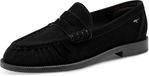 Tamaris leren damesslippers 1-24251-47-001 zwart