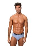 Abanderado 1 x herenslip met gesloten taille, extra zacht, Lichtblauw, 52