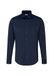 Seidensticker slim fit overhemd - twill - blauw - Strijkvriendelijk - Boordmaat: 42