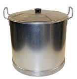 Imex El Zorro 10242 emmer met twee handgrepen en deksel, 27,5 x 25 cm