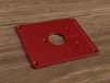METABO ABS plaque de fixation, plaque d'insertion, lame de fraisage pour OF E 1229