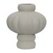 Louise Roe Vase Balloon 20cm Gris Sablé