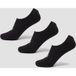 MyProtein MP Unisex Invisible Socks (3 Pack) - Black - UK 9-11