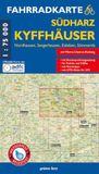 Fahrradkarte Verlag grünes herz Fahrradkarte Südharz, Kyffhäuser