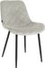 CLP Swing Eetkamerstoel - zonder armleuning - Velvet - Fluweel/creme
