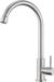 Unyqoos Robinet de cuisine pivotant en acier inoxydable pour eau froide à usage polyvalent