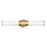 Hinkley LED Badkamerarmatuur Facet | 12W 3000K 2160Lm 830 | IP44 | Heritage Brass