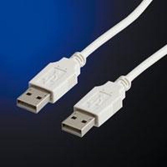 Value USB 2.0 Kabel, type A-A, 0,8m, Grijs