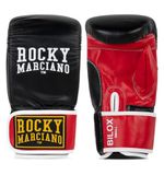 Benlee Rocky Marciano BILOX Artificial Leather Bag Mitts, zwart/rood, XXL