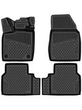 Element 3D rubberen automatten, set geschikt voor Ford Explorer EV | 2024 - vandaag, 100% perfecte pasvorm, robuuste universele vloermatten, rubberen matten voor de auto, rubber
