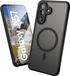 Oakshield Hoesje voor Samsung Galaxy A57 5G – Halftransparante Telefoonhoes – Schokbestendige Beschermhoes met Camerabescherming – Case in zwart