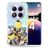 Cokitec Versterkte hoes voor Xiaomi Redmi Note 14 Pro 5G Manga Assassination Classroom Kuro Trio