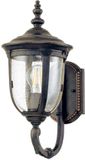 Elstead Lighting LED Wand Buitenlamp Cleveland | 1X E27 Max 60W | IP44 | Dimbaar | Weathered Bronze