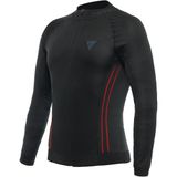 Dainese No-Wind Thermo LS Base Layer Zwart/Rood Heren Maat L