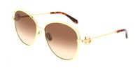 Ferragamo SF333SR Gold/brown gradient 61/17/140 Vrouw Zonnebrillen
