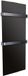 Chemin'Arte Stralende handdoekverwarmer 1200W Zwart