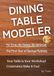 DINING TABLE MODELER: No Time, No Space, No Airbrush. The First Year of Sponge Painting