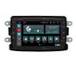 Op Dacia Duster Autoradio Android GPS Bluetooth WiFi Dab USB Full HD Touchscreen Display 7" Easyconnect 8-core Processor Voice Control