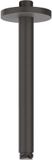 IVY Plafondbuis - 20 cm - Acier inoxydable 316 Brossé Noir Carbone PVD