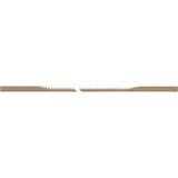 Pegas PS90541 12 pièce(s) Lames de scie sauteuse 130 mm Taille 2/0 Métaux non ferreux/métaux ferreux/bois/plastique