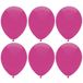 Haza Ballonnen verjaardag/thema feest - 300x stuks - donkerroze