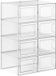 CaliCosy Schoenendozen - 12 stuks - Opvouwbaar en Stapelbaar - Wit