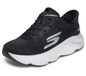 SKECHERS Sneakers laag 'SKX AERO BURST - SI' zwart / wit