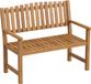 Outsunny Tuinbank Acaciahout 112L x 64B x 92H cm Natuurlijk hout