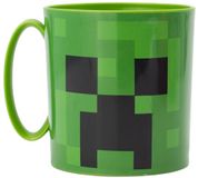 STOR Minecraft Beker - 350 ml - Kunststof - Groen