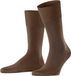 FALKE ClimaWool eenkleurig wol lyocell sokken heren bruin - maat 39-40