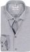 OLYMP Level 5 body fit chemise - longueur de manche 7 - structure - bleu marine - Repassage facile - Tour de cou : 41