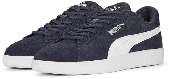 PUMA Smash 3.0 Unisex Sneakers - Parisian Night-PUMA White-PUMA Silver