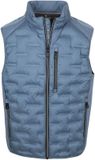 CASAMODA Bodywarmer Hybrid Puffer Indigo - Maat M - Heren - Blauw