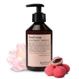 Jean & Len Handzeep pioenroos & lychee, vegan, 250 ml