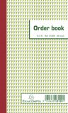 Exacompta 10x Orderbook gelijnd 17x10,5cm 50 blad doorschrijfpapier tripli - 3129X