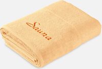 Frottana Pearl, Badhanddoek, 80 x 200 cm, Katoen, Geel, 1 stuk(s)
