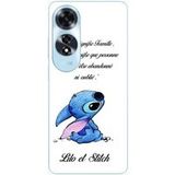 Maniacase Etui Oppo A60 steek-lilo-familie-wit