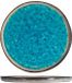 H&h set van 6 Teide aardewerk dinerborden, blauw, 27 cm