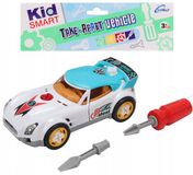 KAMILLY Voiture à visser pour enfants - Kit de construction de véhicule éducatif avec tournevis (3+)