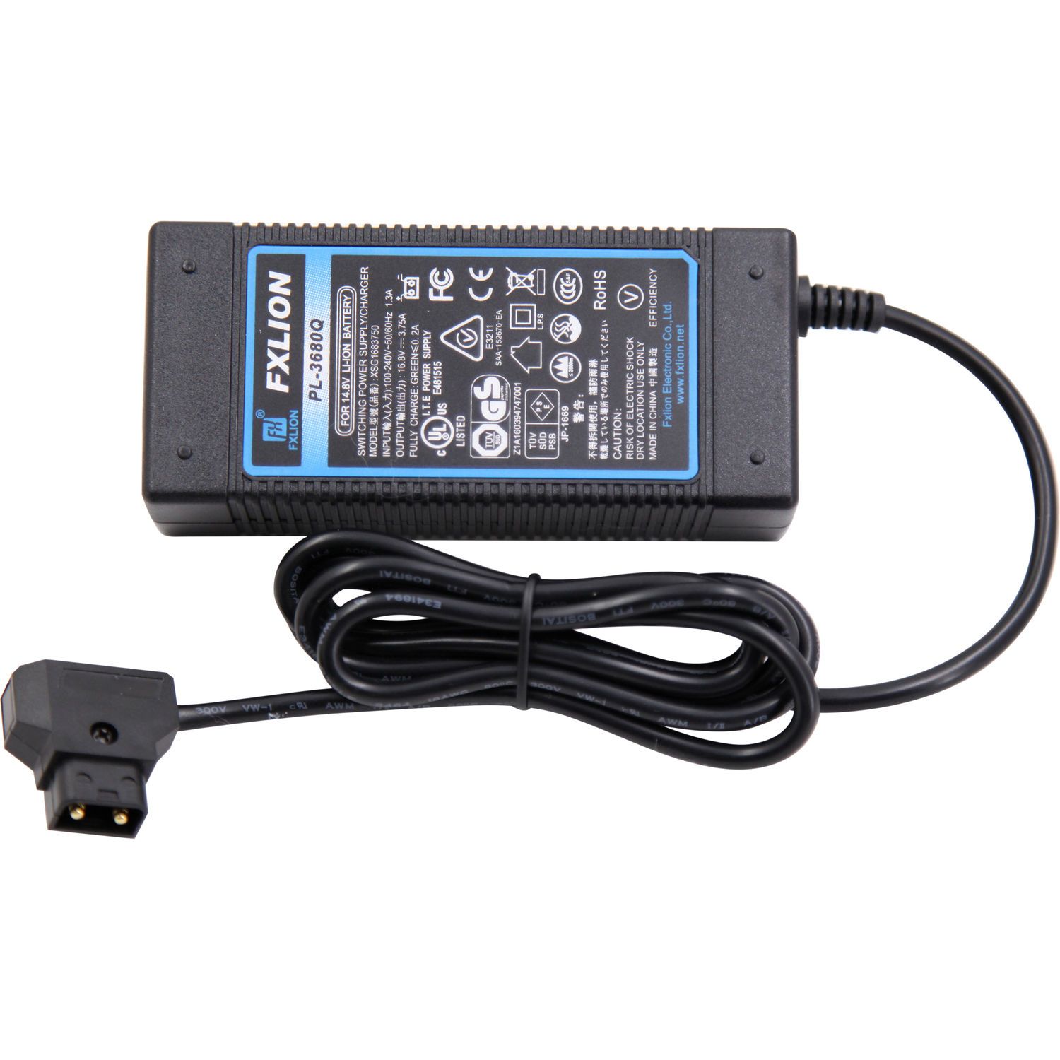 Fxlion PL-3680B-B01 netvoeding & inverter Universeel 50 W Zwart