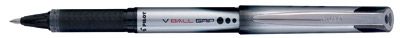 Pilot V-Ball Grip Rollerball Pen, Medium, Black, 0.4mm