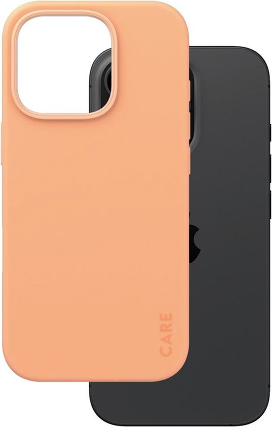 CARE by PanzerGlass Fashionable Case Peachy w. MagSafe iPhone 16 Pro