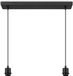 Home Sweet Home Zwarte Industriële Hanglamp Metalen Kroonluchter 55 cm E27