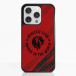 Apple Étui de téléphone 3D iPhone 15 Pro - Athletic Club Officiel - Rouge et Noir