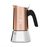 Bialetti Venus Moka Express - Copper & Stainless Steel - 4 Cups - Induction Compatible