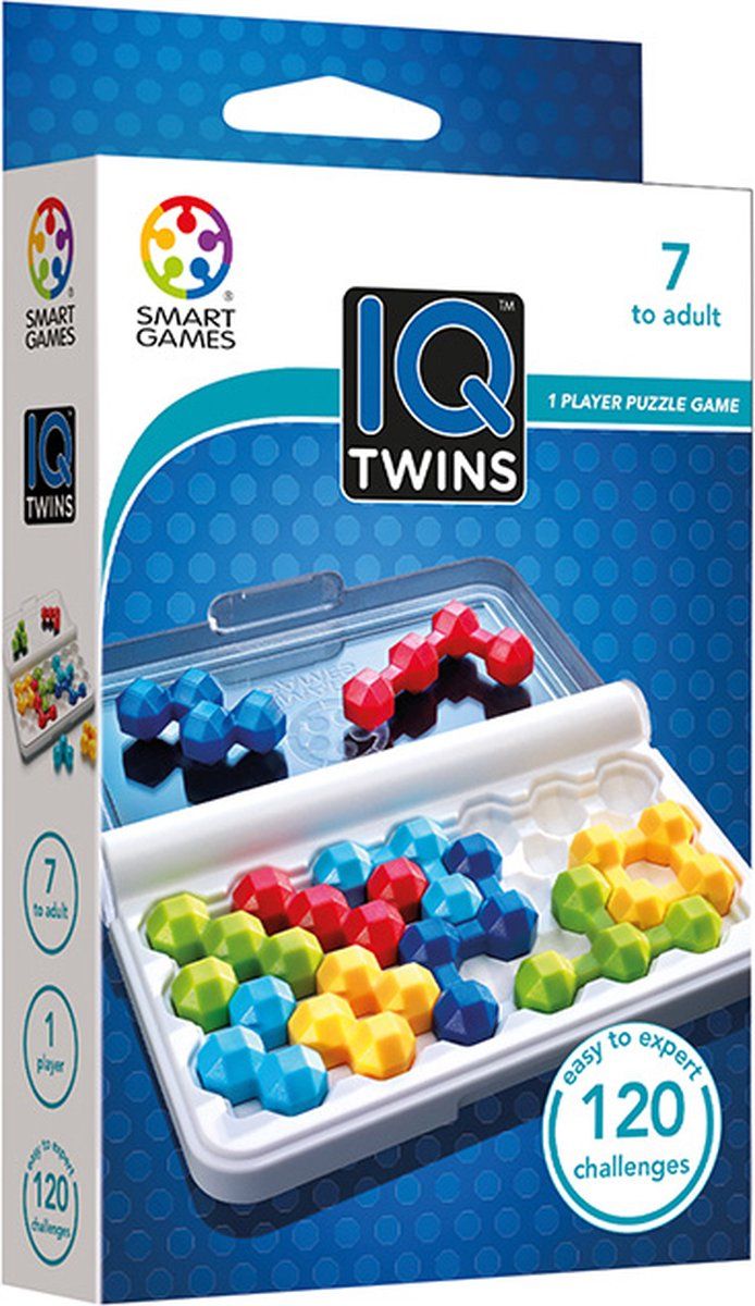 Smart Games IQ Twins - 120 Opdrachten - 5414301524922