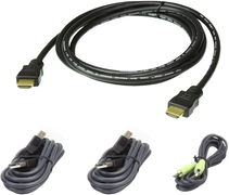 ATEN 1.8M USB HDMI Veilige KVM Kabelpakket